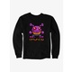 Black 8-Bit Grundo Mens Sweatshirt