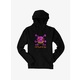 Black 8-Bit Grundo Mens Hoodie