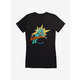 Black Blue Kougra Juniors T-Shirt