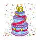 Birthday Cake Zazzle Design