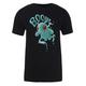 Black Boo Meepit Adult Short Sleeved T-Shirt